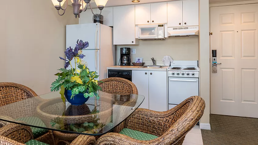 Fully equipped kitchens