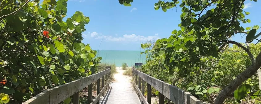 walkway to beach